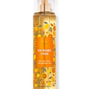 Bath & Body Works Sun-Washed Citrus Fine Fragrance Body Spray Mist, Warm Vanilla Sugar (Sun-Washed Citrus)