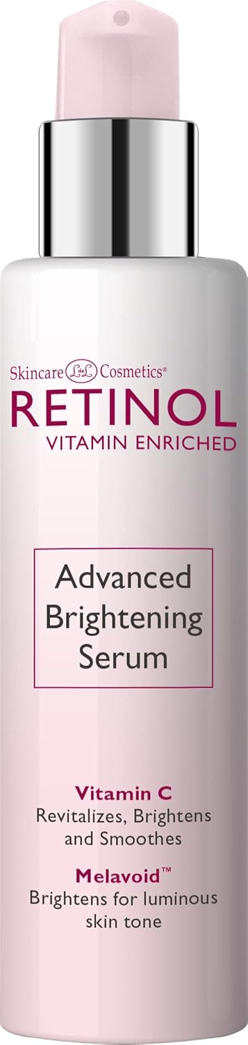 Retinol Advanced Brightening Serum – The Original Retinol for Evener Skin Tone & Brighter Luminosity – Vitamin-Enriched Formula Protects Skin & Minimizes Fine Lines, Wrinkles & Dark Spots Retinol Advanced Brightening Serum – The Original Retinol for Evener Skin Tone & Brighter Luminosity – Vitamin-Enriched Formula Protects Skin & Minimizes Fine Lines, Wrinkles & Dark Spots