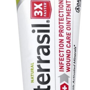 terrasil Wound Care 3X – Wound Healing Ointment, Infection Protection for Bed Sores, Pressure Sores, Diabetic Ulcers, Blisters, Cuts, Scrapes, & Burns (50g)