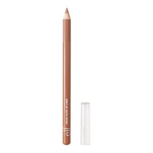 e.l.f. Cream Glide Lip Liner, Highly-Pigmented Pencil For Shaping & Sculpting Lips, Semi-Matte Finish, Vegan & Cruelty-Free, Truth or Bare