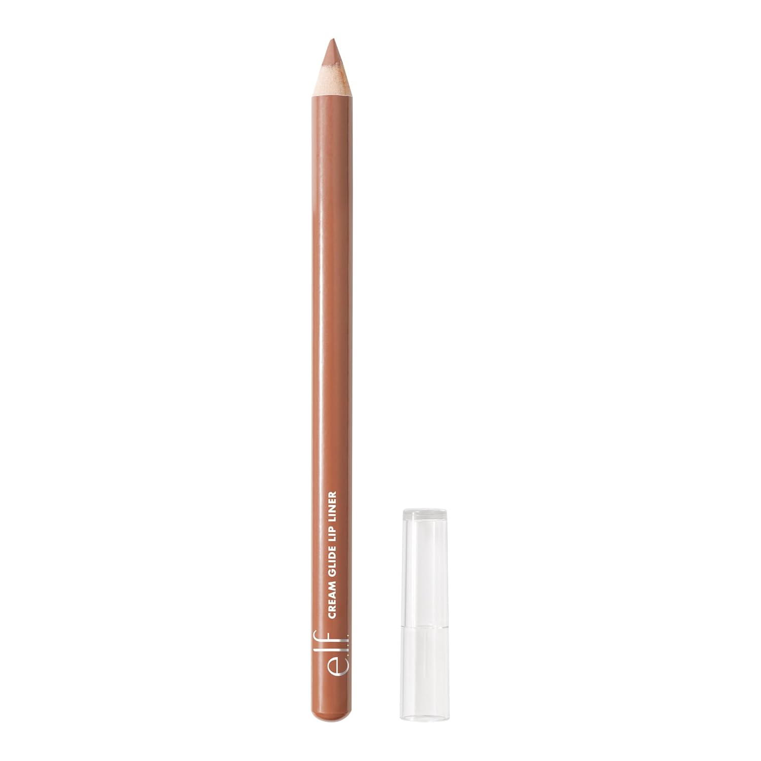 e.l.f. Cream Glide Lip Liner, Highly-Pigmented Pencil For Shaping & Sculpting Lips, Semi-Matte Finish, Vegan & Cruelty-Free, Truth or Bare e.l.f. Cream Glide Lip Liner, Highly-Pigmented Pencil For Shaping & Sculpting Lips, Semi-Matte Finish, Vegan & Cruelty-Free, Truth or Bare