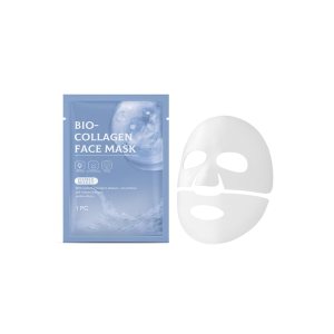 Bio Collagen Face Mask,Hydrating Overnight Hydrogel Mask, Pore Minimizing, Korean Deep Hydrating Firming Overnight Hydrogel Mask, Elasticity Improvement (1 Count)