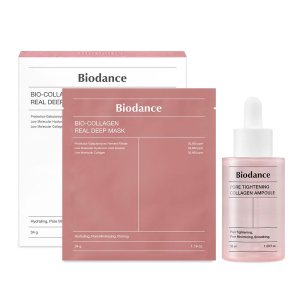 BIODANCE Collagen Duo: Bio-Collagen Real Deep Mask & Pore Tightening Collagen Ampoule