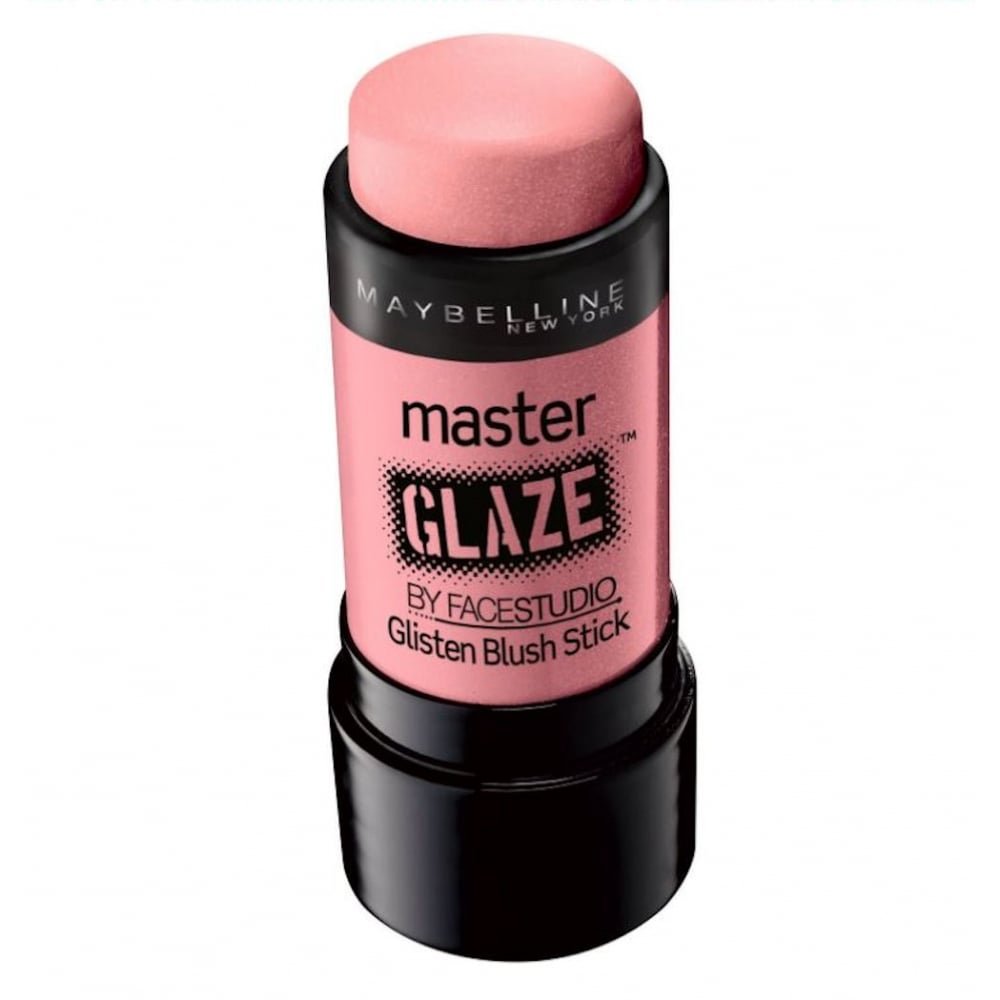 Maybelline New York Face Studio Master Glaze Glisten Blush Stick, Just-Pinched Pink, 0.24 Ounce Maybelline New York Face Studio Master Glaze Glisten Blush Stick, Just-Pinched Pink, 0.24 Ounce