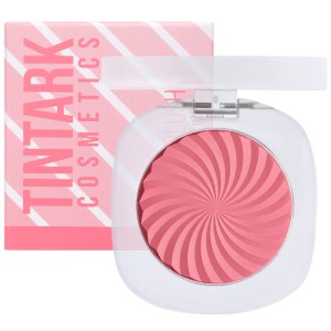Cheeky Blush Compact for Face Cheeks, Talc Free Blusher Palette, Matte Powder Makeup, Natural Healthy, Mauve Pink Magenta Peach Red, Vegan Cruelty Free