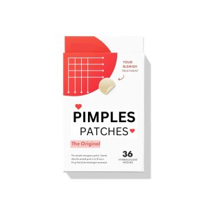 Original PIMPLE PATCHES – Hydrocolloid Acne Pimple Patch for Covering Zits and Blemishes, Spot Stickers for Face and Skin (36 Count)