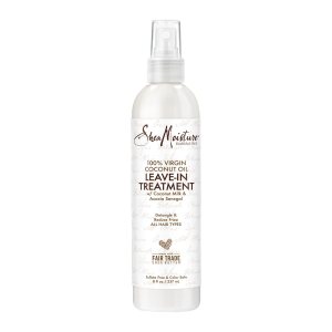 Shea Moisture 100 Percent Virgin Coconut Oil Leave-In Treatment, 8 Ounce