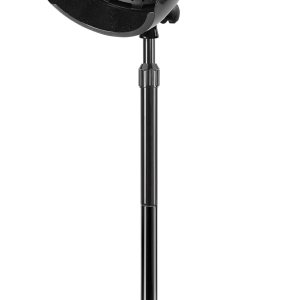 Ionic Hooded Dryer, Professional Standing Hair Dryer, Hooded Hair Dryer with Digital Display, Touch Controls and 3 Temperature Settings for Salon and Home Use(Black)