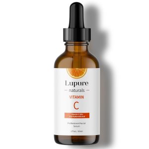 Professional Vitamin C Face Serum 20%, Anti Aging Facial Super Vit C Serum with Hyaluronic Acid & Vitamin E for Dark Spots, Skin Care, Christmas Gift & Stocking Stuffers | 1 Fl. Oz