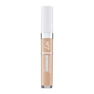 No7 Lift & Luminate Triple Action Serum Concealer – Light – Anti Aging Liquid Concealer Makeup for Blemishes & Dark Circles – Medium to Full Coverage Concealer for Face (8ml)