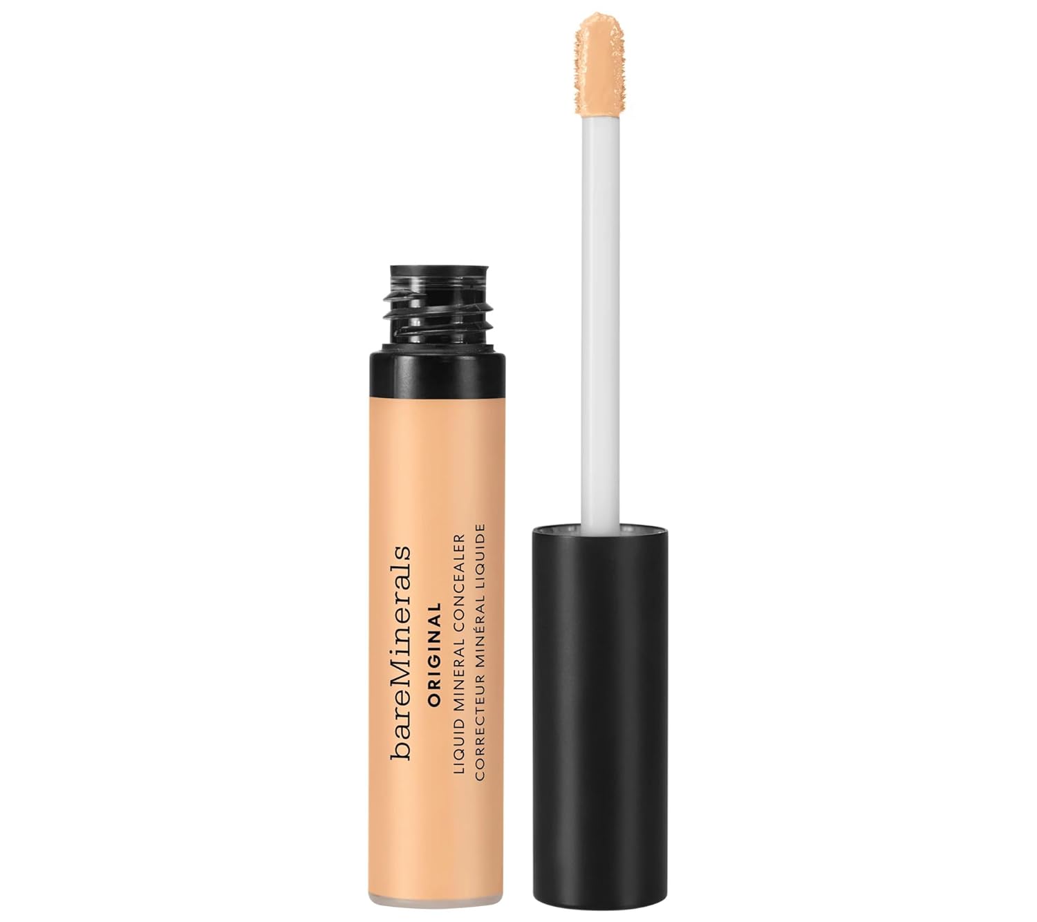 bareMinerals Original Liquid Mineral Concealer, Brightening Dark Circle Eye Concealer, Reduces Look of Fine Lines, Buildable Coverage, Vegan bareMinerals Original Liquid Mineral Concealer, Brightening Dark Circle Eye Concealer, Reduces Look of Fine Lines, Buildable Coverage, Vegan