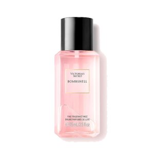 Victoria’s Secret Bombshell Travel Mist, Body Spray, Notes of Purple Passion Fruit, Shangri-La Peony, Vanilla Orchid, Bombshell Collection (2.5 oz)