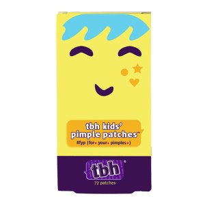 TBH Teen Pimple Patches For Tween Girls and Boys – Hyaluronic Acid Acne Pimple Patch Spot Treatment (72 Count) Star Pimple Patches For Face, Vegan and Cruelty Free