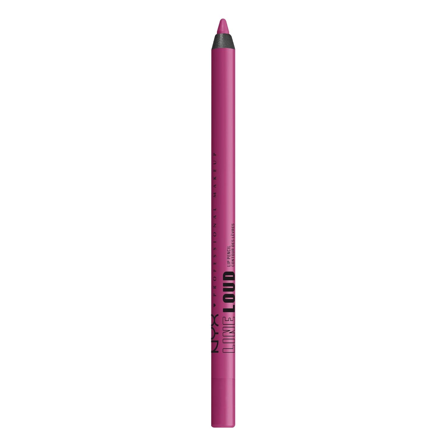 NYX PROFESSIONAL MAKEUP Line Loud Lip Liner, Longwear and Pigmented Lip Pencil with Jojoba Oil & Vitamin E – Hottie Hijacker (Hot Blue Pink) NYX PROFESSIONAL MAKEUP Line Loud Lip Liner, Longwear and Pigmented Lip Pencil with Jojoba Oil & Vitamin E – Hottie Hijacker (Hot Blue Pink)