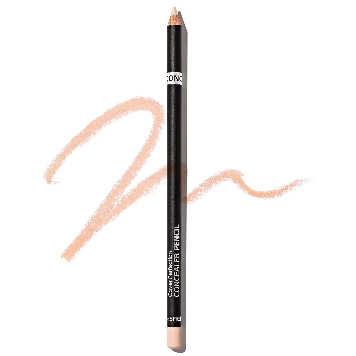 THESAEM Cover Perfection Concealer Pencil – Non Comedogenic spot Eraser – Conceal Blemish,Aging Spot,Acne&Freckle – Multi-Use Under Eye Concealer for Dark Circle,1.4g (1.0 Clear Beige) THESAEM Cover Perfection Concealer Pencil – Non Comedogenic spot Eraser – Conceal Blemish,Aging Spot,Acne&Freckle – Multi-Use Under Eye Concealer for Dark Circle,1.4g (1.0 Clear Beige)
