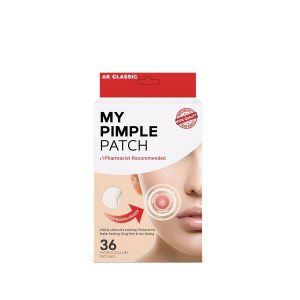 Pimple Patch Original – Hydrocolloid Acne Pimple Patch for Covering Zits and Blemishes, Spot Stickers for Face and Skin, Vegan-friendly and Not Tested on Animals (36 Count) with 2 Nose Patches.
