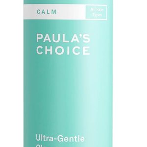 Paula’s Choice CALM Ultra-Gentle Cleanser for Sensitive Skin, Calms + Soothes Redness, Daily Face Wash for Rosacea-Prone & Eczema-Prone Skin, Fragrance-Free & Paraben-Free, 6.7 Fl Oz.