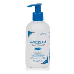 Vanicream Liquid Cleanser – 8 fl oz – Unscented, Gluten-Free Formula for Sensitive Skin