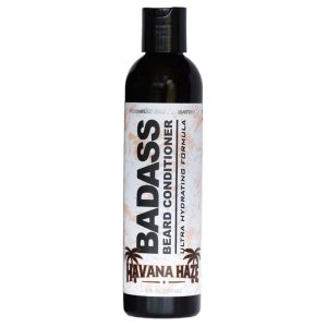 Badass Beard Care Beard Conditioner For Men – Havana Haze, 8 oz – Made of Natural Ingrediens for Healthy, Soften and Itchness Free Beard and Mustache