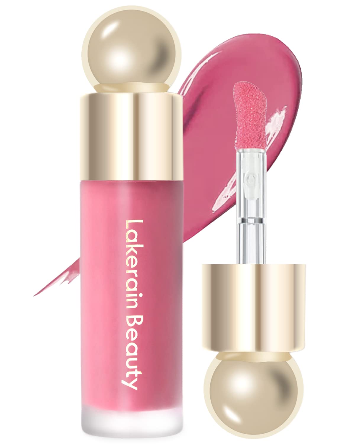 Erinde Liquid Cream Blush, Soft Dewy Face Blush, Natural Matte Finish Looking, Long-lasting Cheek Tint, Lightweight Blendable Feel, Moisturizing Face Blush for Cheek, Pink Erinde Liquid Cream Blush, Soft Dewy Face Blush, Natural Matte Finish Looking, Long-lasting Cheek Tint, Lightweight Blendable Feel, Moisturizing Face Blush for Cheek, Pink