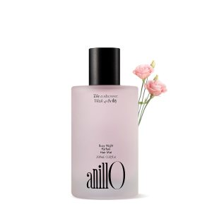 Rosy Night Parfum Hair Mist, Vegan Hair Perfume with Damask Rose Extract, Rosehip Oil, Peptide Complex for All Hair Type, Musky Floral Scent, Free of Silicone & Parabens (100ml / 3.38 fl. Oz)