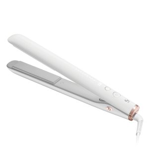 T3 SinglePass StyleMax Professional 1″ Ceramic Flat Iron with Custom Heat Automation, 9 Heat Settings, Longer Ceramic Plates, For Straightening, Waving, Curling & Styling
