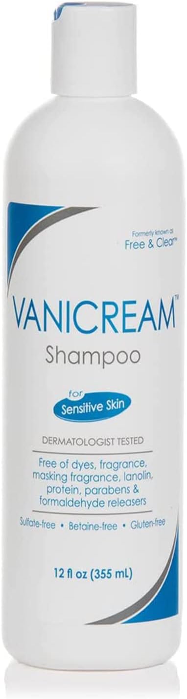 Vanicream Shampoo – pH Balanced Mild Formula Effective For All Hair Types and Sensitive Scalps – Free of Fragrance, Lanolin, and Parabens – 12 Fl Oz Vanicream Shampoo – pH Balanced Mild Formula Effective For All Hair Types and Sensitive Scalps – Free of Fragrance, Lanolin, and Parabens – 12 Fl Oz