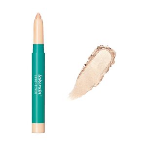 WenFeng Eyeshadow Stick,Eye Shadow Brightener Stick,Waterproof Glitter Highlighter Eye Liner,Shimmer Cream Long Lasting Eye Shadow Makeup (2# Champagne Shimmer)