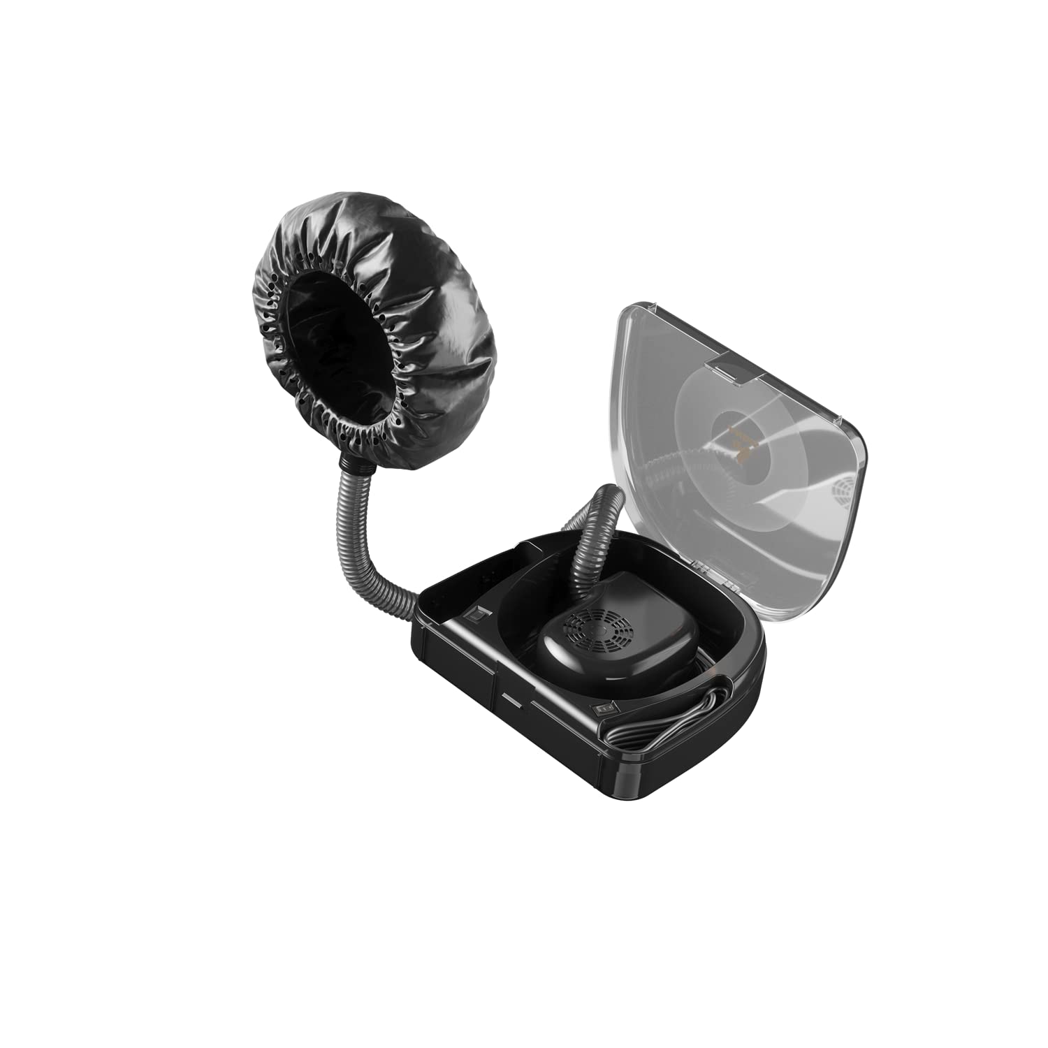 Andis 80745 Ionic Professional Bonnet Hair Dryer – Includes 40″ Flexible Hose & Convenient Storage Case, Fits on Average Size of 1″ Roller, 2-Speed/ 2 Heat Settings for Styling – 500 Watts, Black Andis 80745 Ionic Professional Bonnet Hair Dryer – Includes 40″ Flexible Hose & Convenient Storage Case, Fits on Average Size of 1″ Roller, 2-Speed/ 2 Heat Settings for Styling – 500 Watts, Black