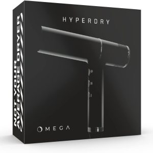 Omega HyperDry Professional Ionic Hair Dryer | Ultra Light Weight | IQ Perfetto | High-Tech Brushless Motor | 2000W