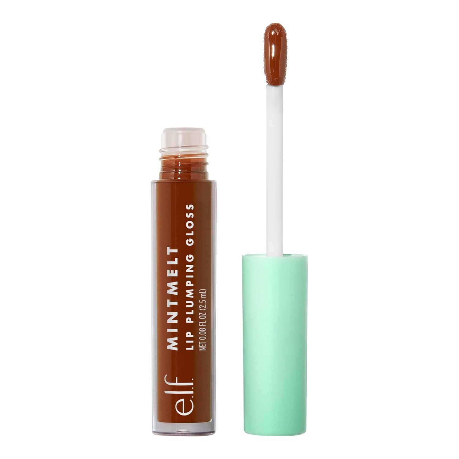e.l.f. Mint Melt Lip Gloss, High-shine, Hydrating Lip Gloss, Plumps Lips & Creates Subtle, Buildable Color, Vegan & Cruelty-Free, Chocolate Chip e.l.f. Mint Melt Lip Gloss, High-shine, Hydrating Lip Gloss, Plumps Lips & Creates Subtle, Buildable Color, Vegan & Cruelty-Free, Chocolate Chip