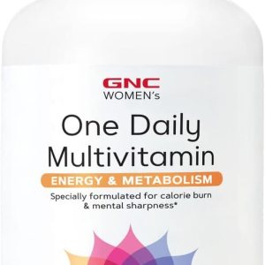 GNC Women’s One Daily Multivitamin Energy and Metabolism – 60 Caplets (60 Servings)