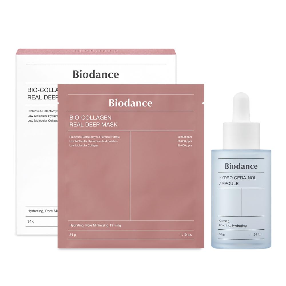 BIODANCE Relief Duo: Bio-Collagen Real Deep Mask & Hydro Cer-anol Ampoule BIODANCE Relief Duo: Bio-Collagen Real Deep Mask & Hydro Cer-anol Ampoule