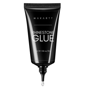 Makartt Nail Rhinestone Glue for Nails, Super Strong Gel Nail Glue for Nail Charm 3D Nails Bling Gel for Mother’s Day Decoration Gem Nail Art Jewel Diamonds 30ML Cured Need Beauty Gift