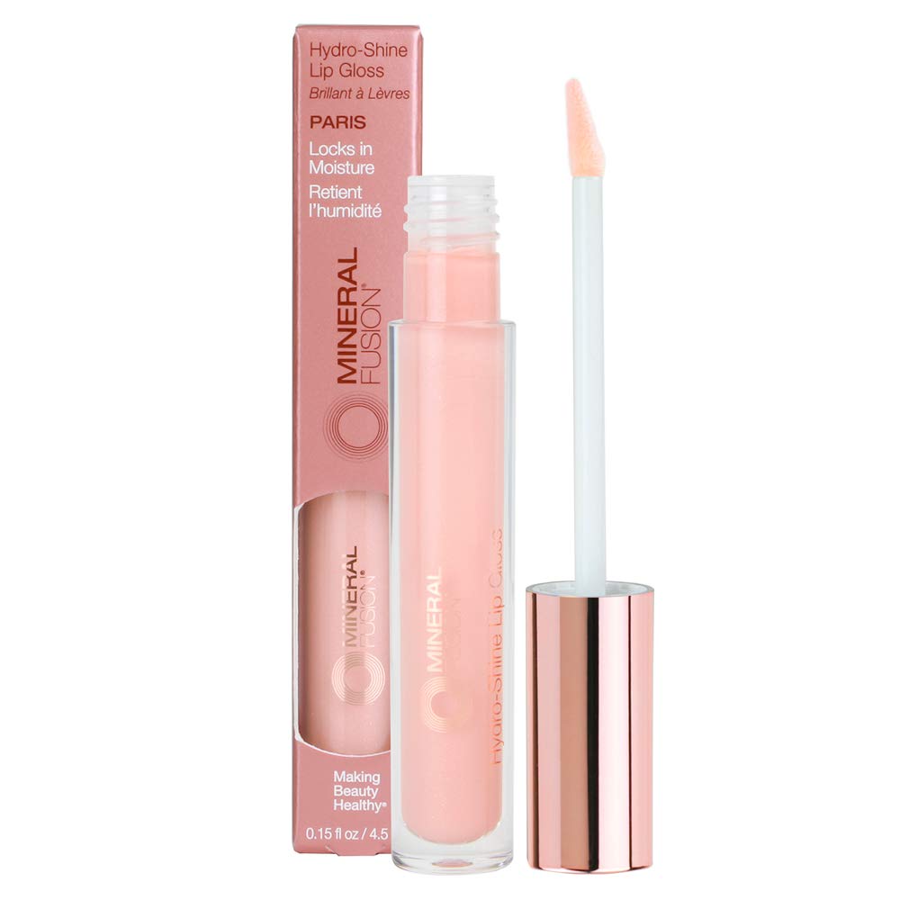 Mineral Fusion Hydro-Shine Lip Gloss, Paris, 0.15 Ounces Mineral Fusion Hydro-Shine Lip Gloss, Paris, 0.15 Ounces