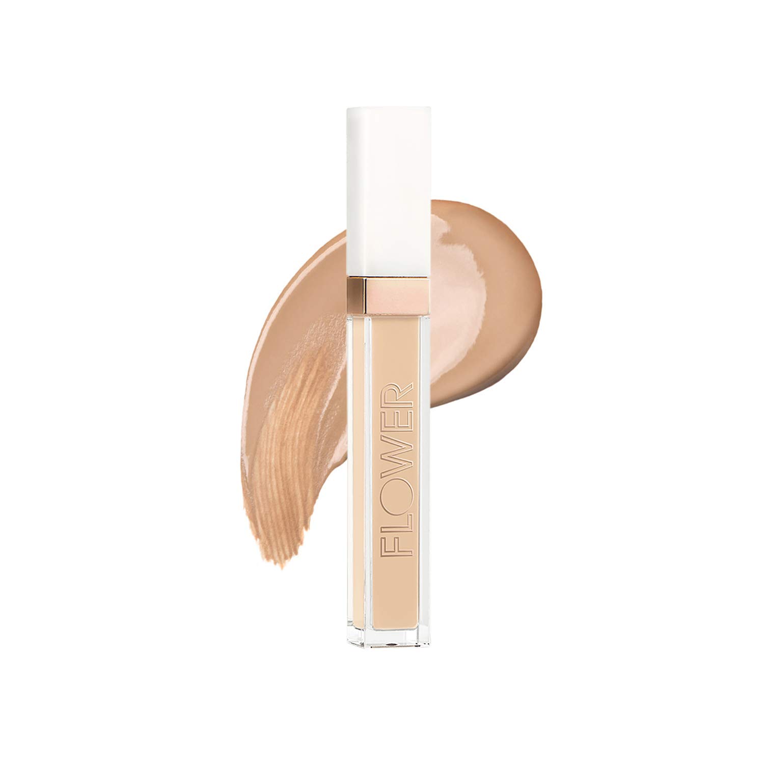 FLOWER BEAUTY By Drew Barrymore Light Illusion Full Coverage Concealer – Diffuse Dark Under Eye Circles + Blurs Blemishes – Weightless Formula + Crease Proof Makeup (Fair) FLOWER BEAUTY By Drew Barrymore Light Illusion Full Coverage Concealer – Diffuse Dark Under Eye Circles + Blurs Blemishes – Weightless Formula + Crease Proof Makeup (Fair)