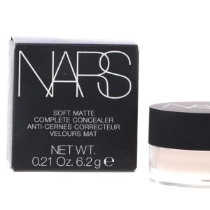NARS Soft Matte Complete Concealer Chantilly – for fair skin with neutral undertones, Natural, 0.21 Ounce (Pack of 1), C-NA-062-03