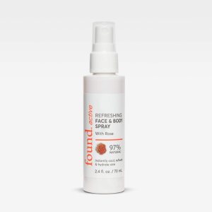 Refreshing Multitasking Face & Body Spray with Rose Instantly Cools, Refreshes, & Hydrates Skin, 2.4 Fl Oz