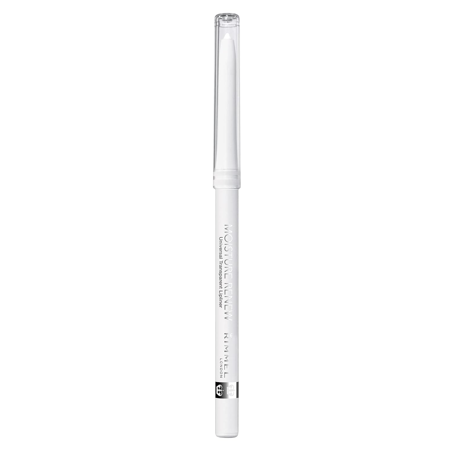 Rimmel Moisture Renew Lip Liner – Clear Lip Liner with Shea Butter for Invisible Lip Color Protection that Nourishes Lips – Transparent, .04oz Rimmel Moisture Renew Lip Liner – Clear Lip Liner with Shea Butter for Invisible Lip Color Protection that Nourishes Lips – Transparent, .04oz