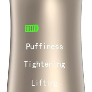 Radio Frequency Skin Tightening Face Machine – Microcurrent Anti-Aging Face Massager Eye De-Puffing Device for Facial Neck Lifting, Firming, Toning, Wrinkle Puffiness Reduction, Upgraded Version