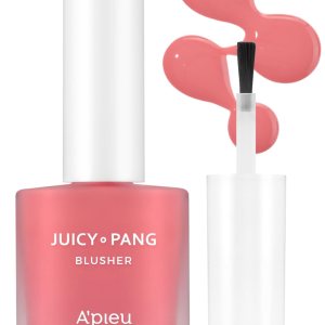 A’PIEU JUICY-PANG WATER BLUSHER (PK01 – I’m Strawberry) Korean Liquid Blush For Cheeks K Beauty Makeup