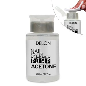 Acetone Nail Polish Remover With built-in Pump (175ml / 6 fl. oz)