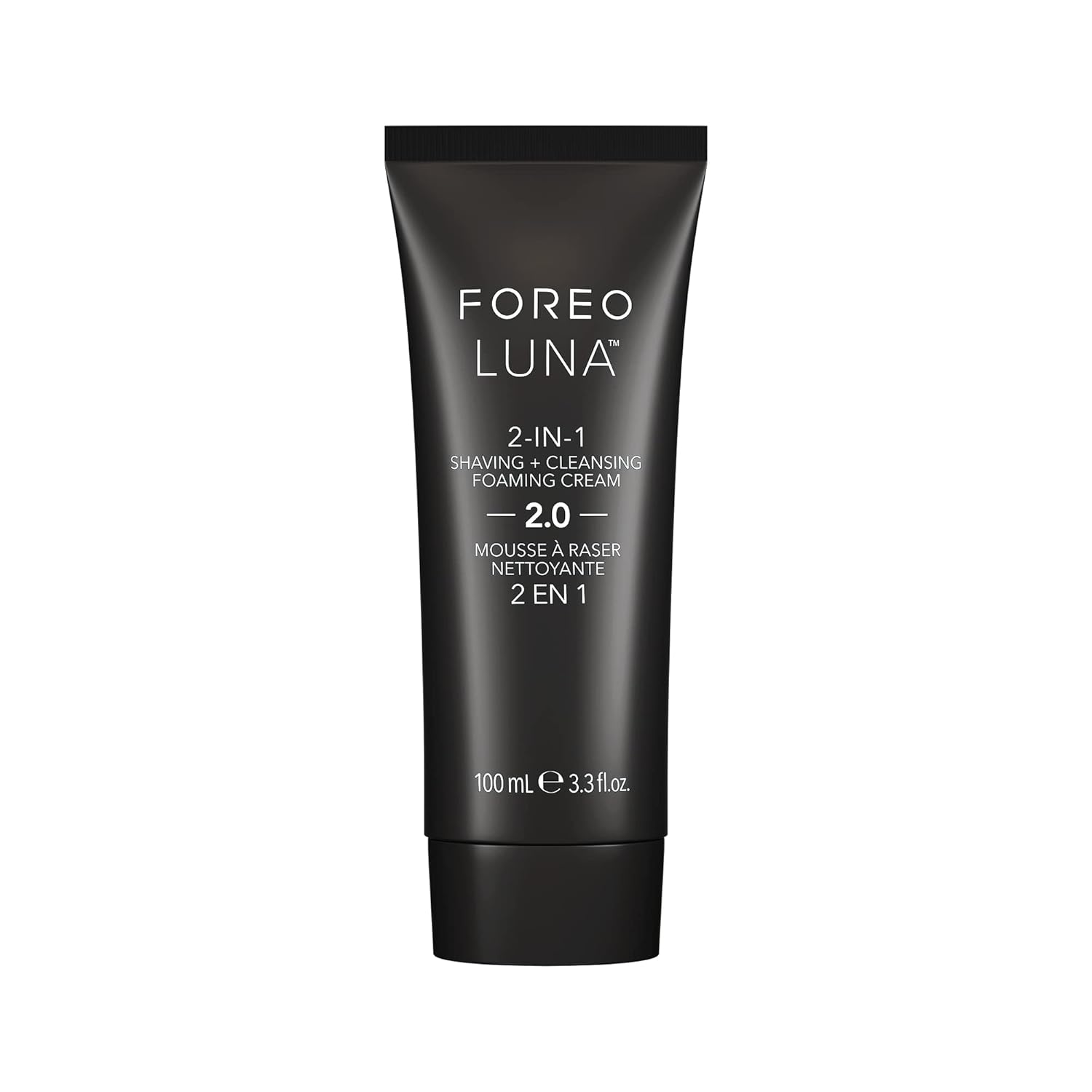 FOREO LUNA 2-in-1 Shaving Cream + Cleansing Foaming Cream – Pore Minimizer – Face Wash – Vitamin E – Clean Skin & Shaving Comfort – Vegan – No Razor Burn – All Skin Types – 3.3 fl.oz FOREO LUNA 2-in-1 Shaving Cream + Cleansing Foaming Cream – Pore Minimizer – Face Wash – Vitamin E – Clean Skin & Shaving Comfort – Vegan – No Razor Burn – All Skin Types – 3.3 fl.oz