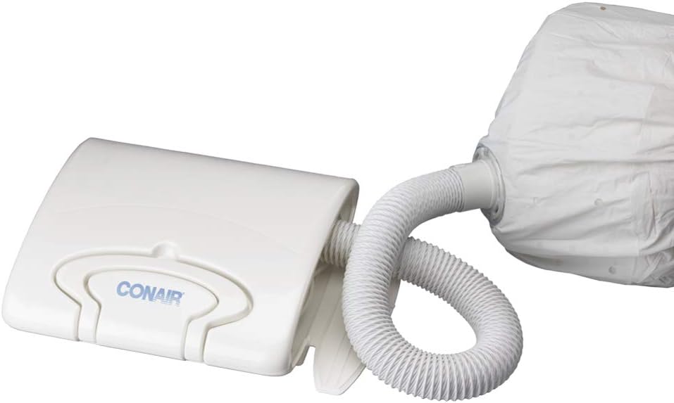 Conair Bonnet Hair Dryer, Soft Portable Bonnet Style Hair Dryer Conair Bonnet Hair Dryer, Soft Portable Bonnet Style Hair Dryer
