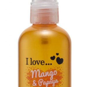 I Love Mango and Papaya Refreshing Body Spritzer – Body Mist Fragrance – Long Lasting Body Spray with Fruity Mango and Papaya Fragrance – 3.4 oz