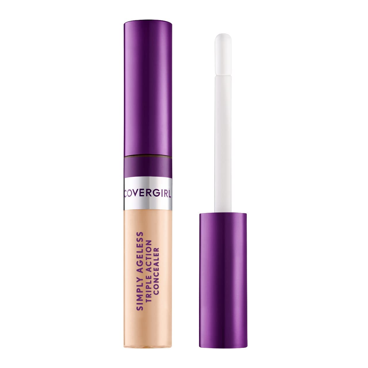 COVERGIRL Simply Ageless Triple Action Concealer, Buff Beige, Pack of 1 COVERGIRL Simply Ageless Triple Action Concealer, Buff Beige, Pack of 1