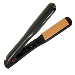 CHI Tourmaline Ceramic Flat Iron, Hair Straightener For An Even & Smooth Finish, 1 1/2″ Iron, Onyx Black