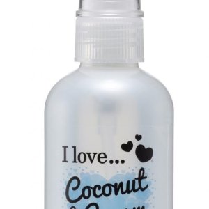 I Love Coconut and Cream Refreshing Body Spritzer – Body Mist Fragrance – Long Lasting Body Spray with Tropical Coconut and Cream Scent – 3.4 oz