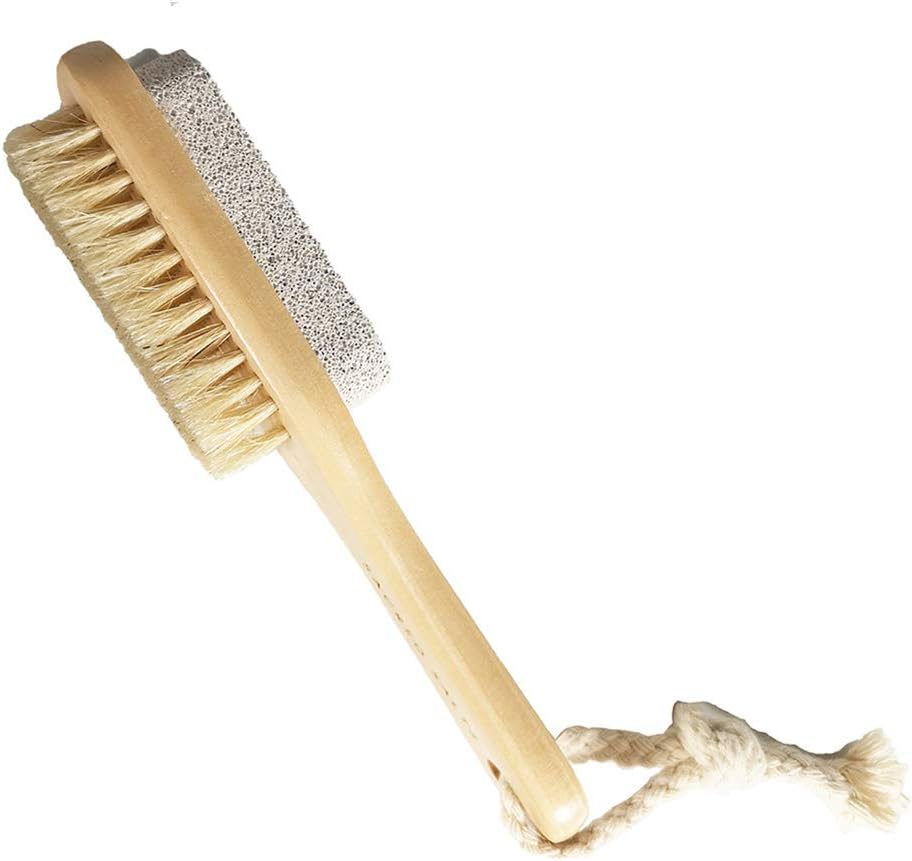 1pc Callus Corn Foot File Remover Pumice Stone Brush Foot Scrubber Exfoliator Double Side with Pumice Stone and Bristle Brush Heel Scraper Pedicure File Removes Dead Skin for Men Women 1pc Callus Corn Foot File Remover Pumice Stone Brush Foot Scrubber Exfoliator Double Side with Pumice Stone and Bristle Brush Heel Scraper Pedicure File Removes Dead Skin for Men Women