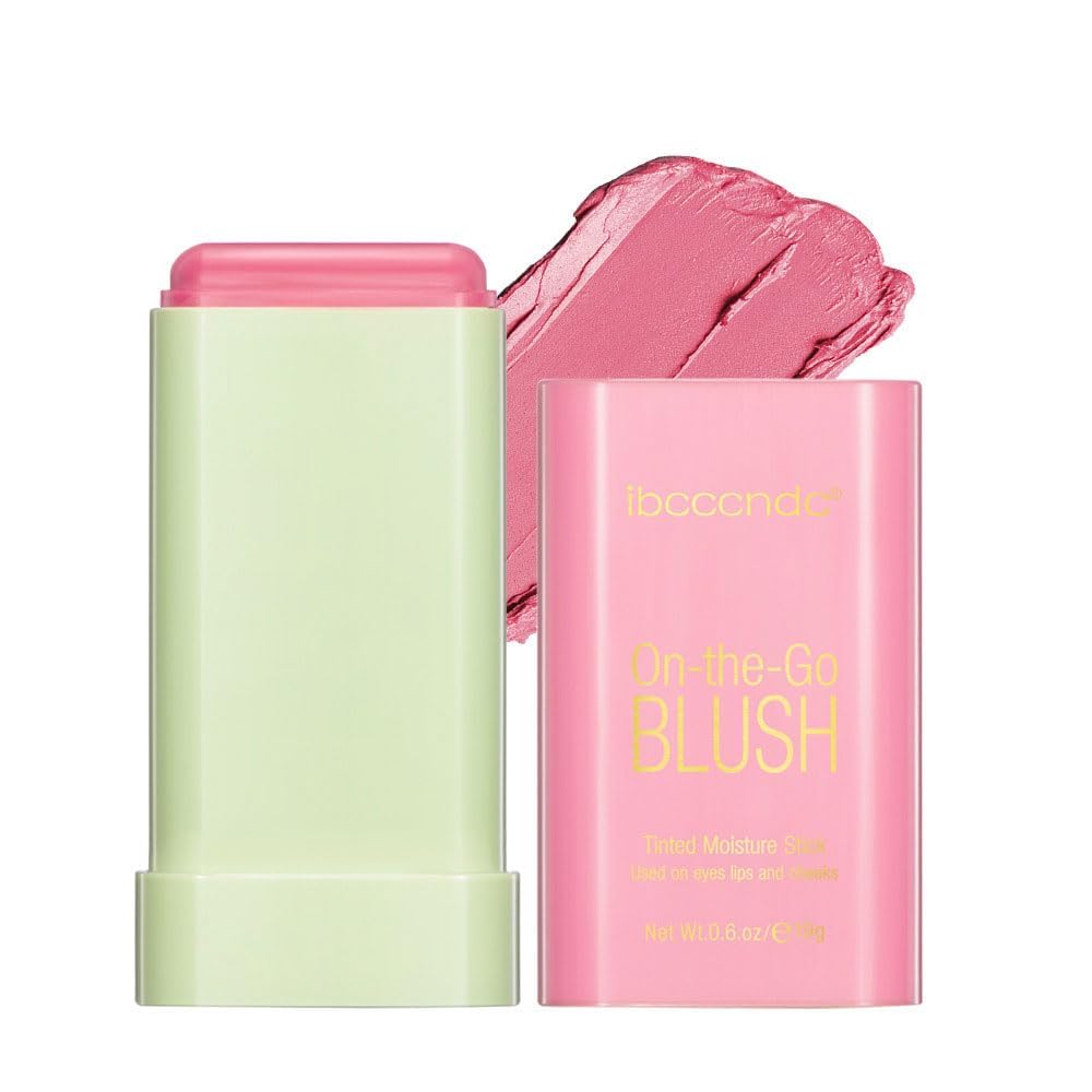 Blush Stick for Cheeks and Lips, On-the-Go Blush, Hydrating Solid Cheek Tint, Multi-use Blush Makeup Stick for Beautiful and Natural Shades, Tinted Moisture Stick Ued on Eyes Lips and Cheeks Blush Stick for Cheeks and Lips, On-the-Go Blush, Hydrating Solid Cheek Tint, Multi-use Blush Makeup Stick for Beautiful and Natural Shades, Tinted Moisture Stick Ued on Eyes Lips and Cheeks